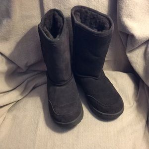 Brown Bearpaw Leather Boots